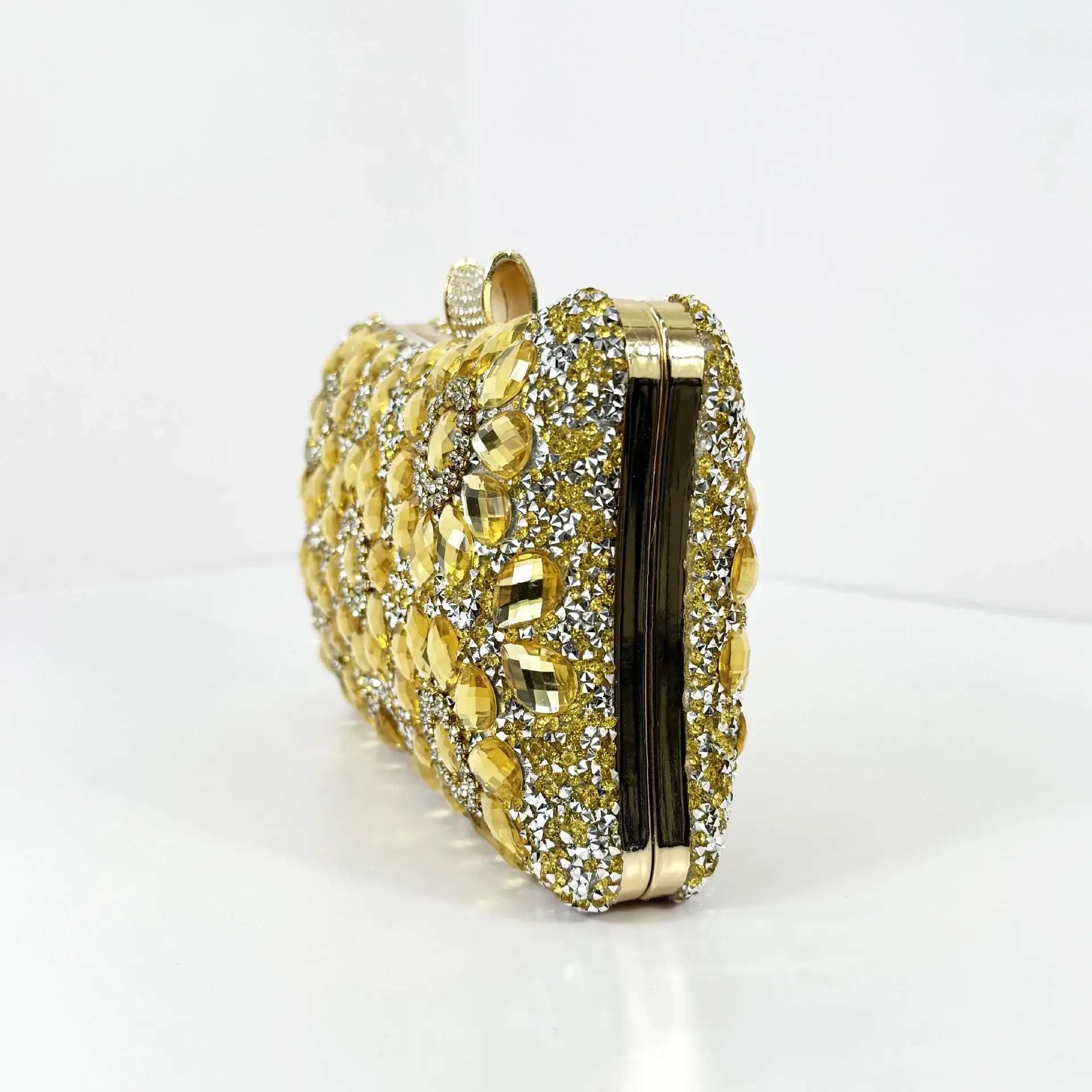 Vintage Green Gemstone Evening Bag for Women — feature 5