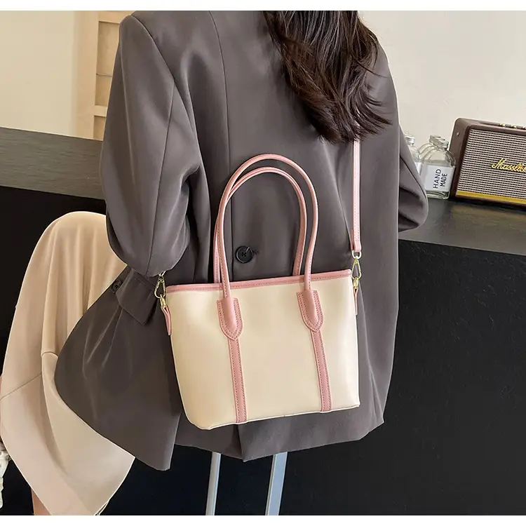 Women's Korean Style Shoulder Bag 2024 Summer Beige — feature 25