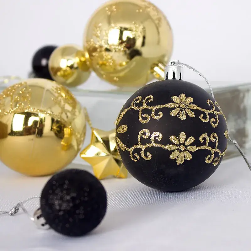 Christmas Ball Decorations Set of 100 Colors