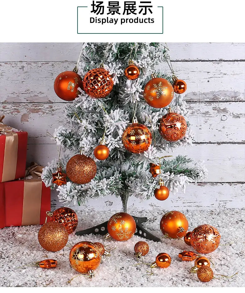 Christmas Ball Decorations Set of 100 Colors — feature 5