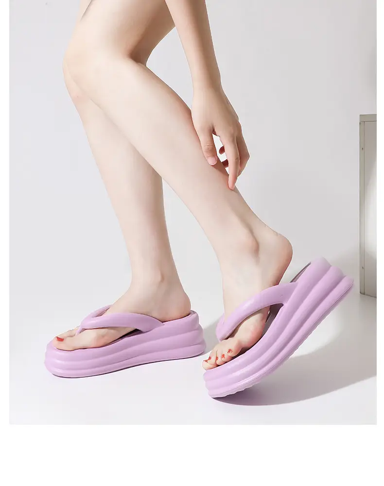 EVA Thick Pink Flip Flops Women Anti-odor Non-Slip — feature 31