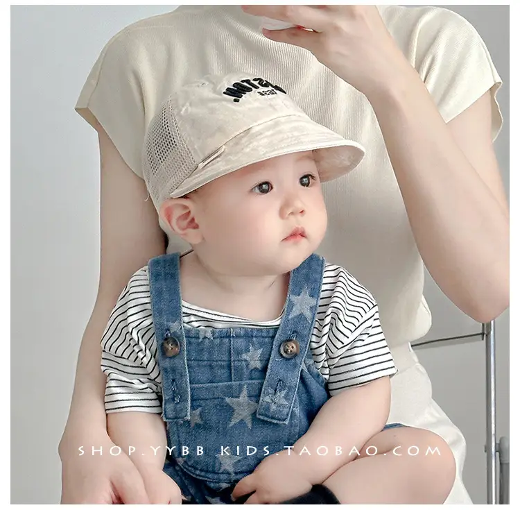 Baby Cap Summer Thin Bristle Base Cap for Boys Girls — feature 4