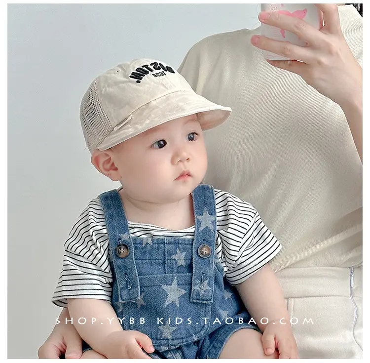 Baby Cap Summer Thin Bristle Base Cap for Boys Girls — feature 5