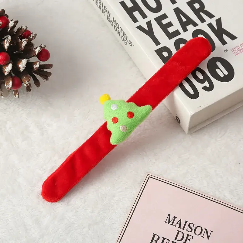 Christmas Santa Snowman Clap Ring Bracelet - Image 19