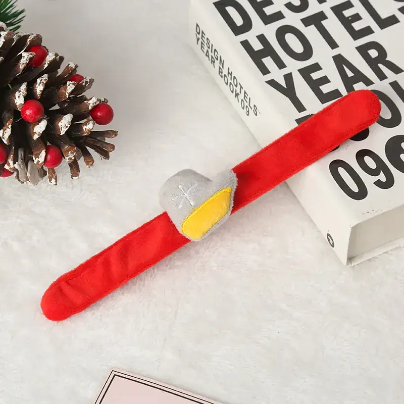 Christmas Santa Snowman Clap Ring Bracelet - Image 22