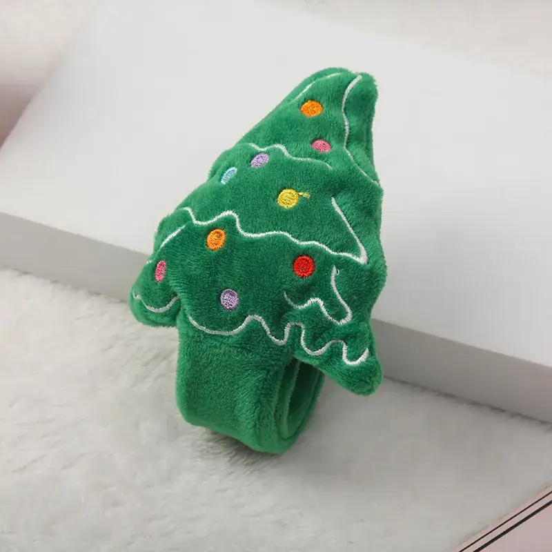 Christmas Santa Snowman Clap Ring Bracelet - Image 26