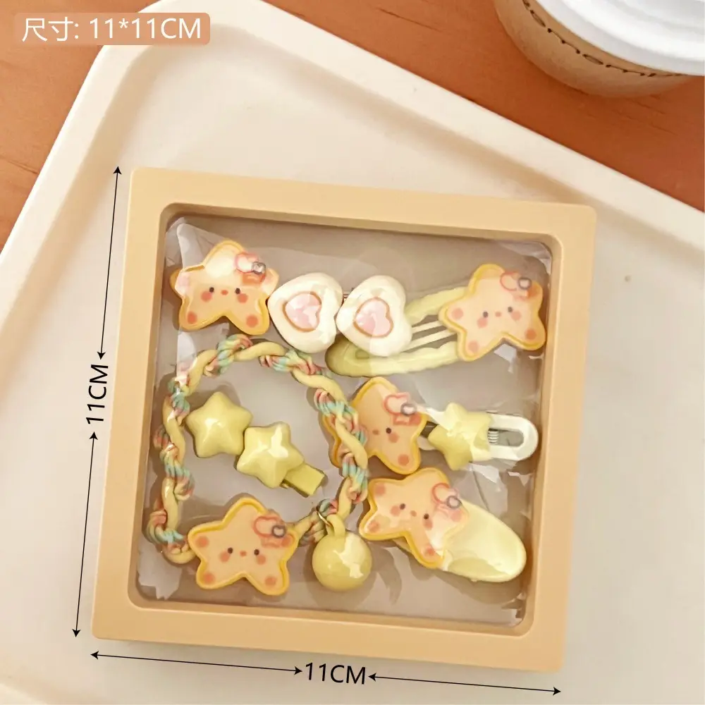 Cute Bear Hair Accessories Set for Girls - Image 10