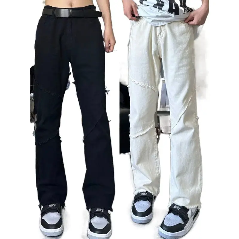 Off-White Straight Leg Slim Fit Jeans for Men 2026 - Image 13