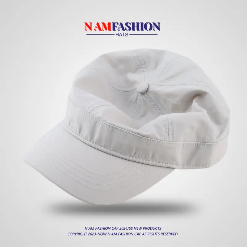 Japanese Style White Baseball Cap for Women Men — feature 14