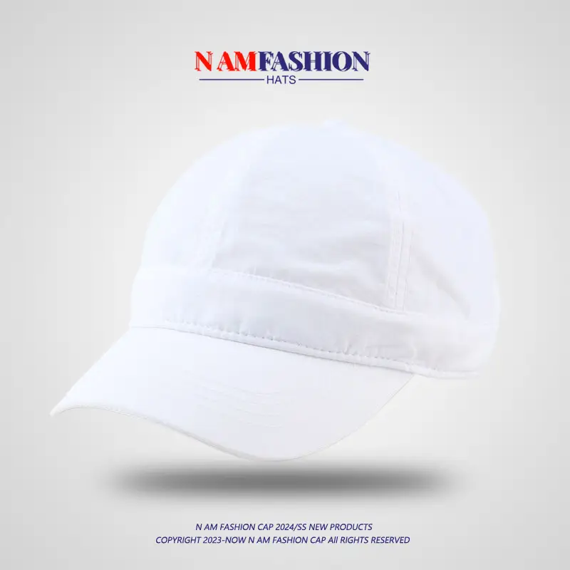 Japanese Style White Baseball Cap for Women Men — feature 5