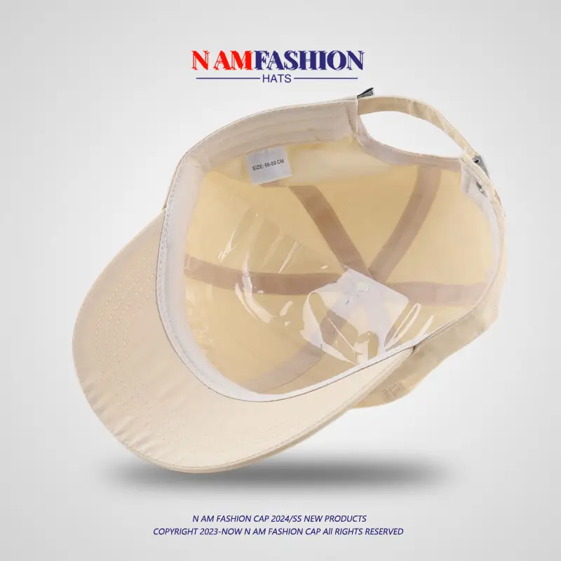 Japanese Style White Baseball Cap for Women Men — feature 6