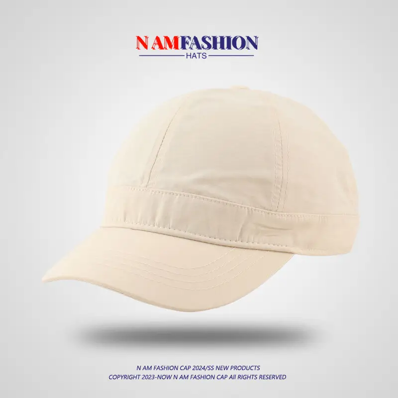 Japanese Style White Baseball Cap for Women Men - Image 2