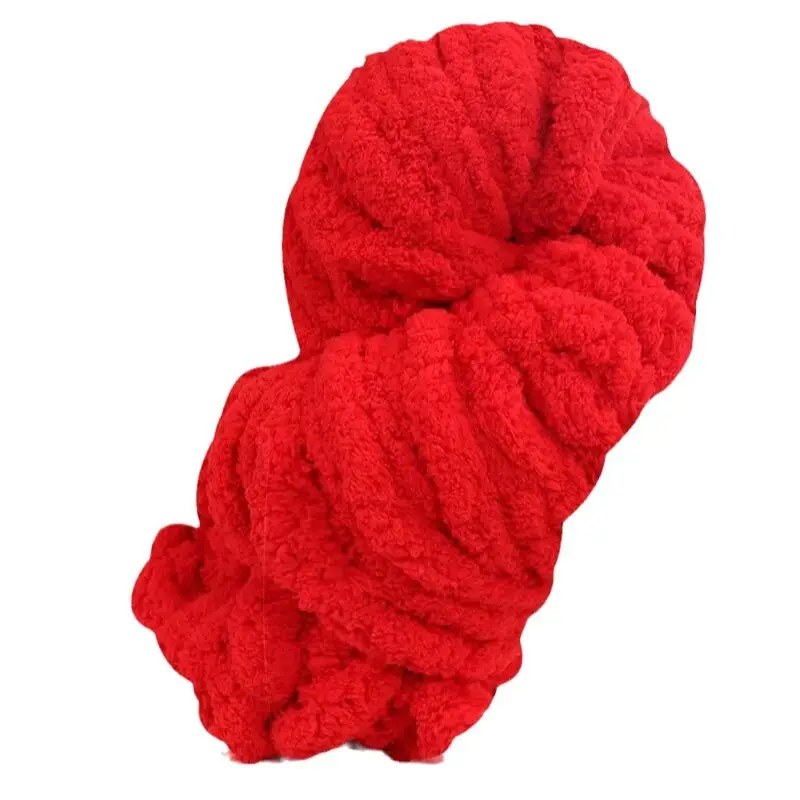 Thick ice line finger thick wool braided hat scarf line hand-woven blanket cat nest thick line manufacturers wholesale