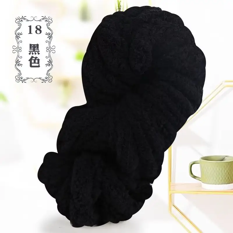 Thick ice line finger thick wool braided hat scarf line hand-woven blanket cat nest thick line manufacturers wholesale