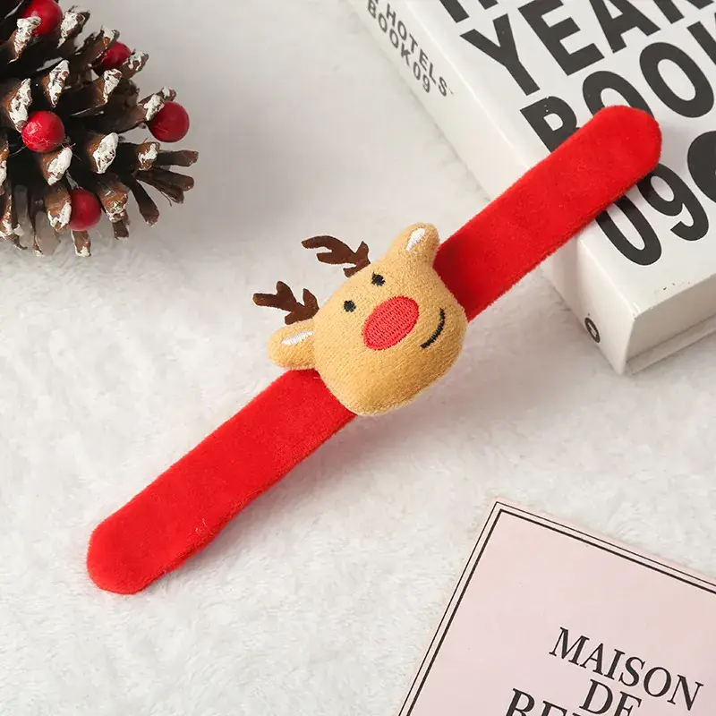Christmas Santa Clap Ring Bracelet for Kids - Image 18