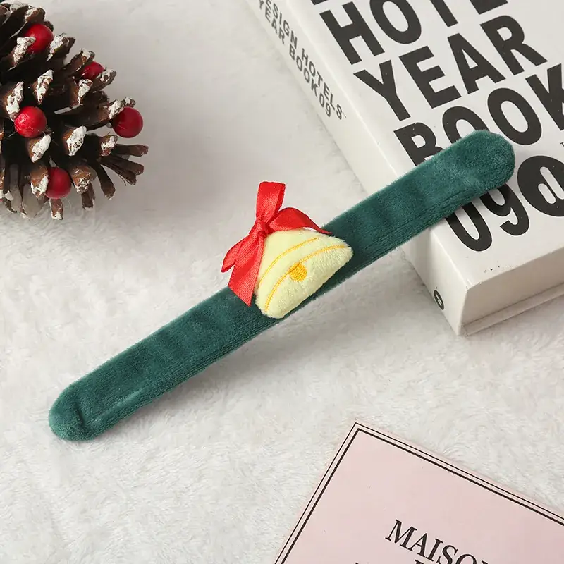 Christmas Santa Clap Ring Bracelet for Kids - Image 21