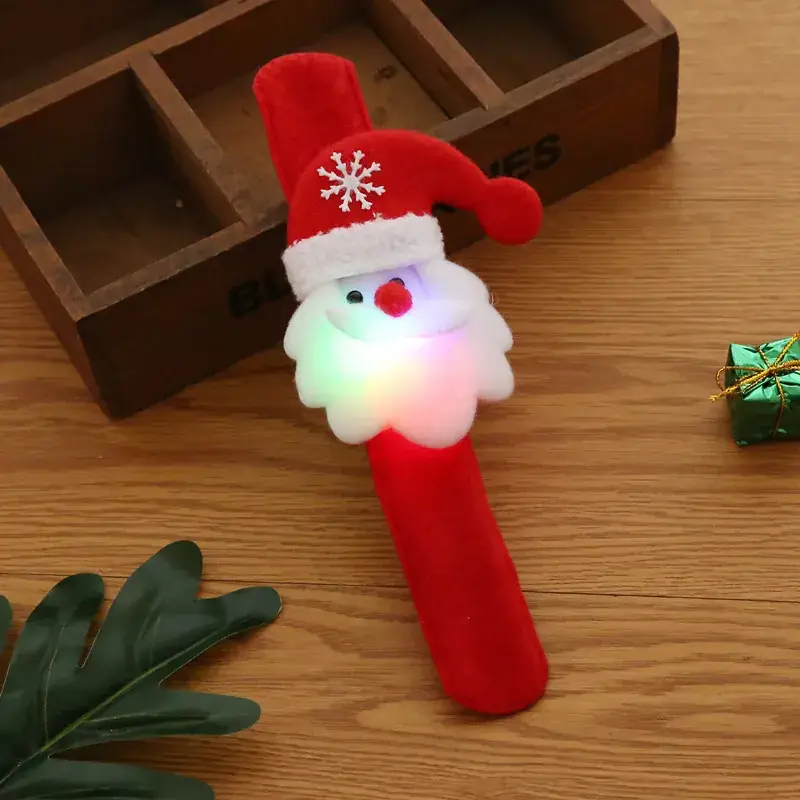 Christmas Santa Clap Ring Bracelet for Kids - Image 5