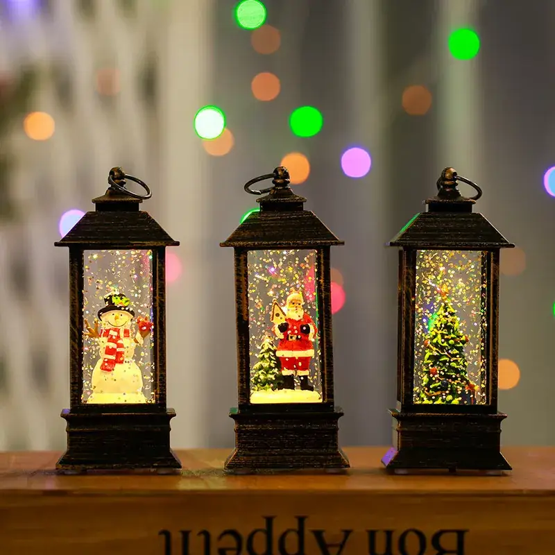 Christmas Wind Lamp with Santa Claus Decor - Image 16