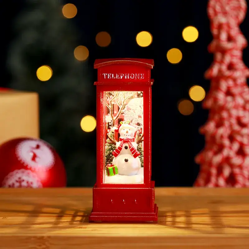 Christmas Wind Lamp with Santa Claus Decor - Image 11