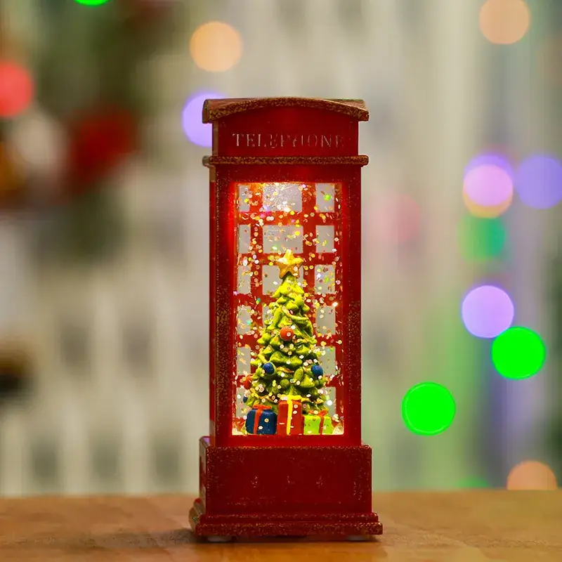 Christmas Wind Lamp with Santa Claus Decor - Image 6