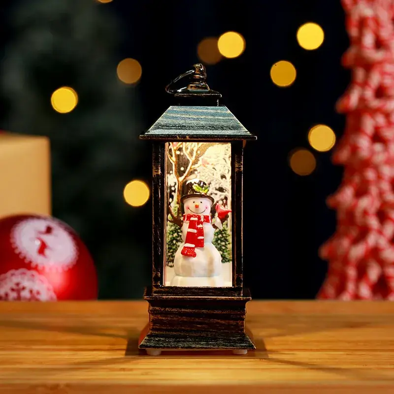 Christmas Wind Lamp with Santa Claus Decor - Image 8
