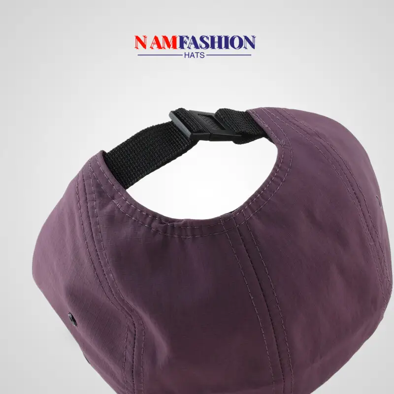 Japanese Style Men's Purple Short-Brim Cap — feature 13