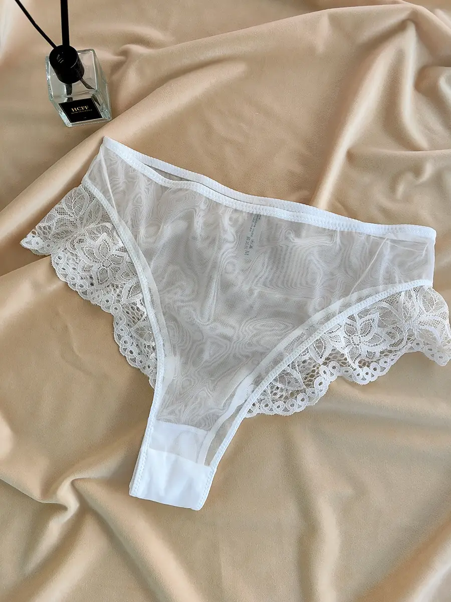 Black Lace Underwear Big Cup Anti-Sagging Bra — feature 17