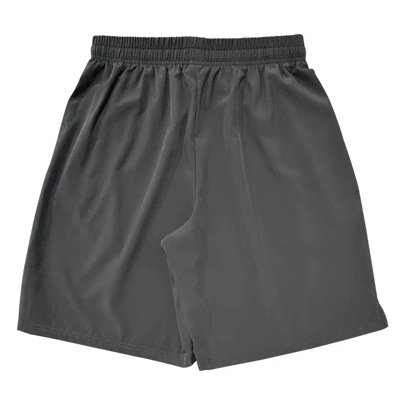 Men Grey Five Point Zip Shorts Summer Wear — feature 32