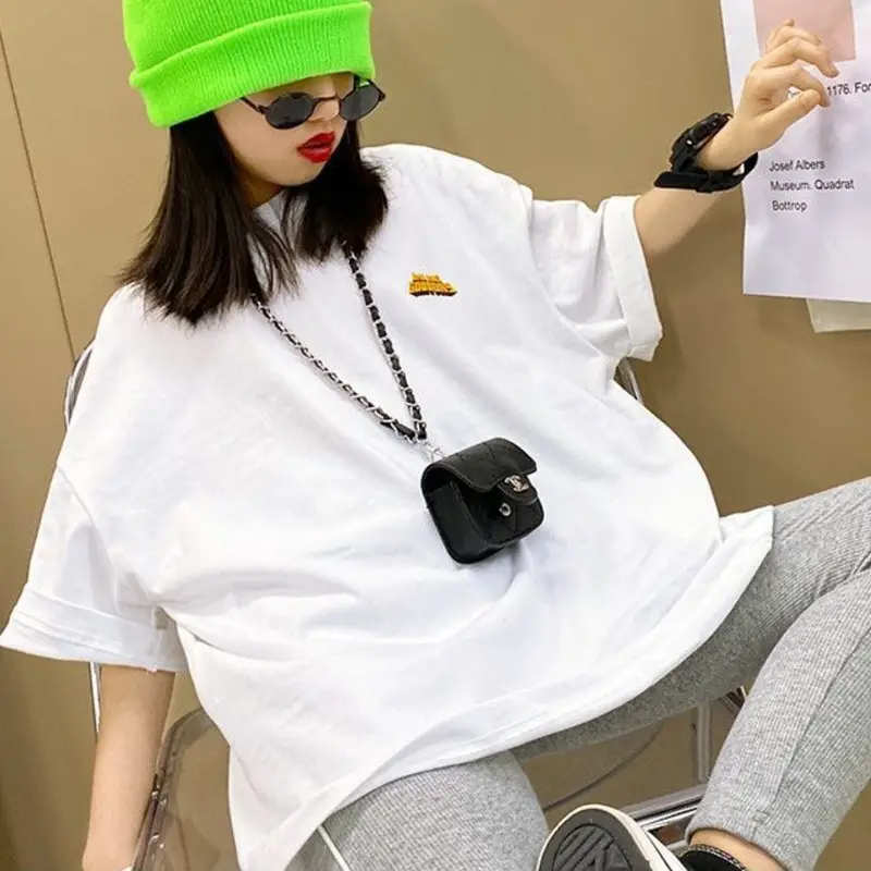 Kids Cotton T-Shirt White Summer Boys Medium — feature 14
