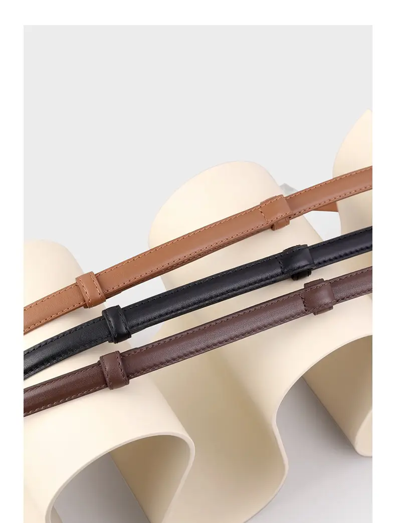 Women's Korean Style Belt Buckle with White Beads — feature 16