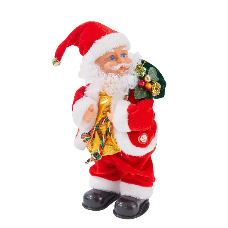 Santa Claus Electric Christmas Decorator with Umbrella - Image 30