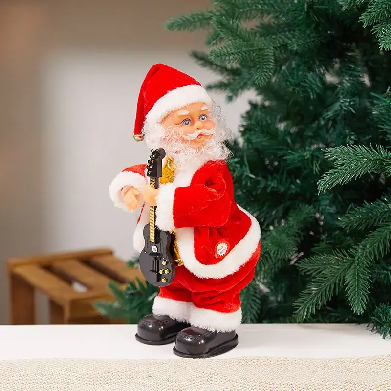Santa Claus Electric Christmas Decorator with Umbrella - Image 12