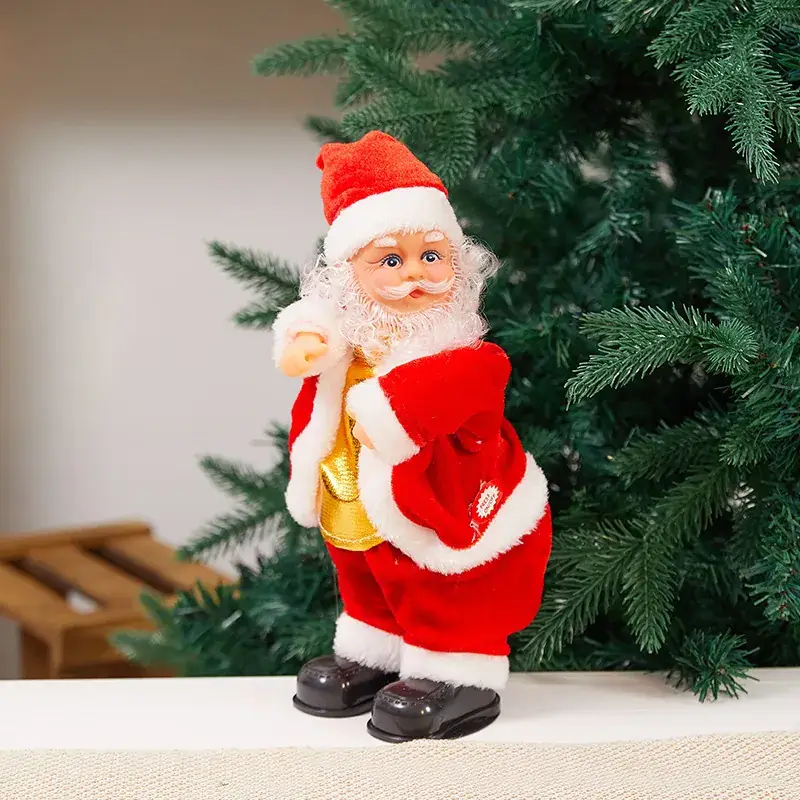 Santa Claus Electric Christmas Decorator with Umbrella - Image 13
