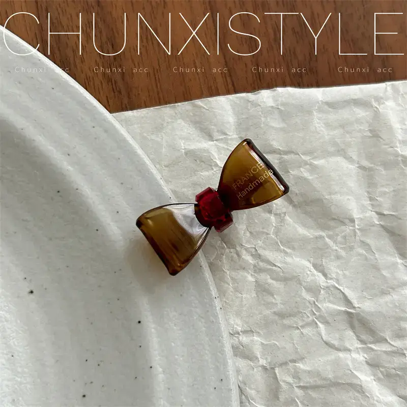 Chunaxi Style French Hairpin Clips Red Green 2024 - Image 4