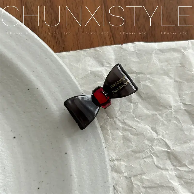 Chunaxi Style French Hairpin Clips Red Green 2024 - Image 5