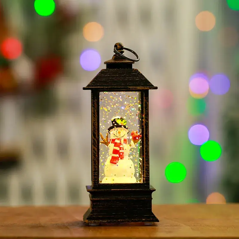 Christmas Wind Lamps with Santa Claus Decor - Image 2