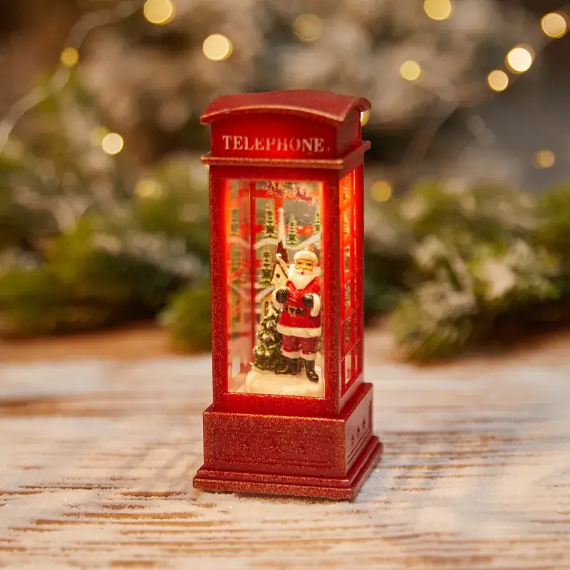 Christmas Wind Lamp Santa Claus Red Lantern Decor - Image 10