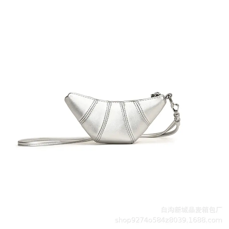 Silver French Niche Shoulder Bag for Women 2026