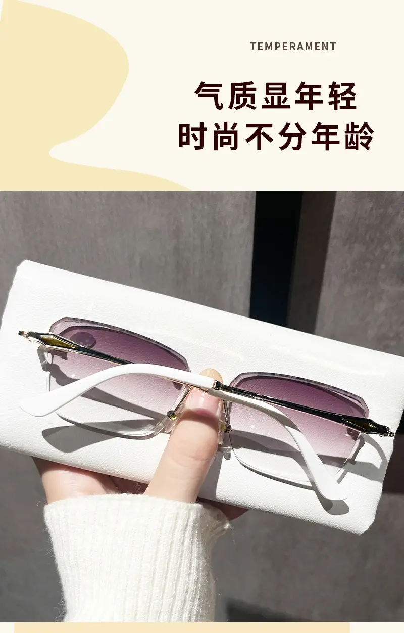 3D Lace Square Frame Reading Glasses Women — feature 28