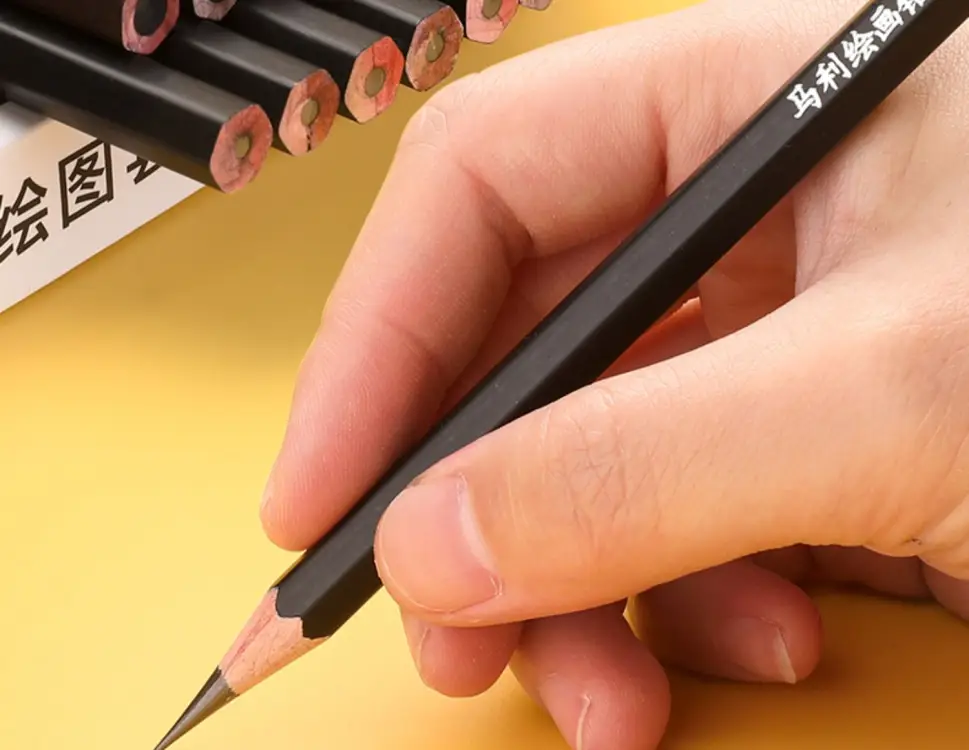 Marley Pencil Sketch Carbon Pen Drawing Painting Sketch Carbon Pen Hard Medium Soft White Carbon Pen Special for Beginners Art Students — feature 15