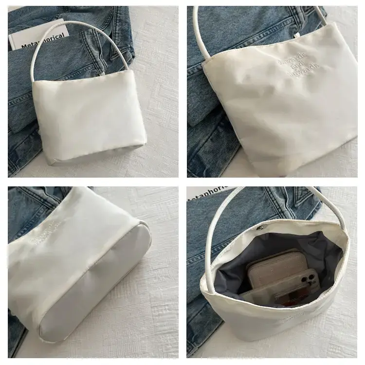 Black Nylon Shoulder Bag for Women 2024 New Arrival — feature 8