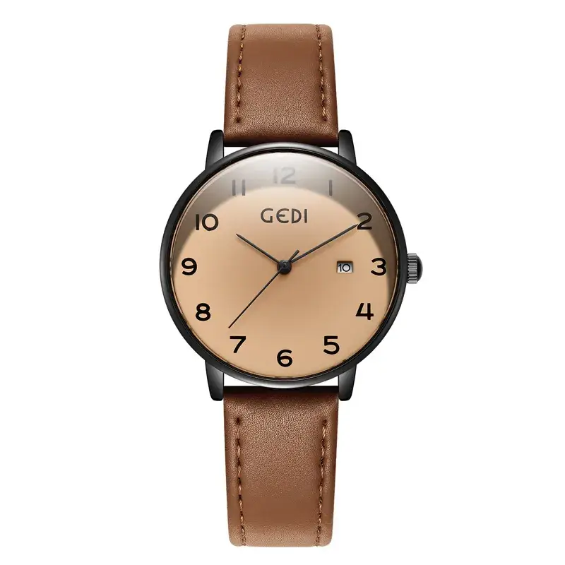 Goldie Vintage Leather Watch for Women - Image 2