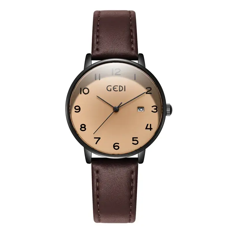 Goldie Vintage Leather Watch for Women - Image 4