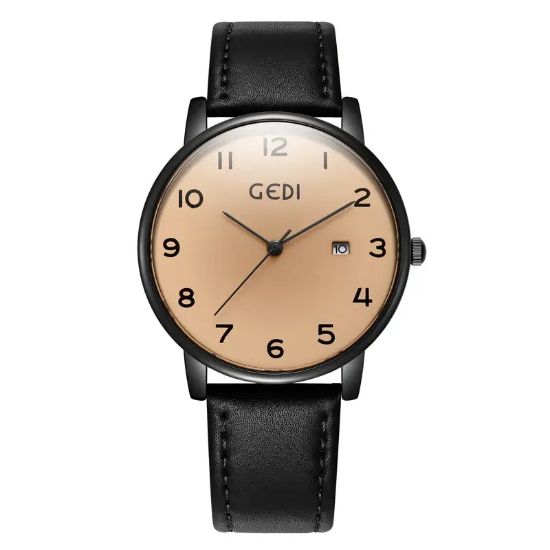 Goldie Vintage Leather Watch for Women - Image 5