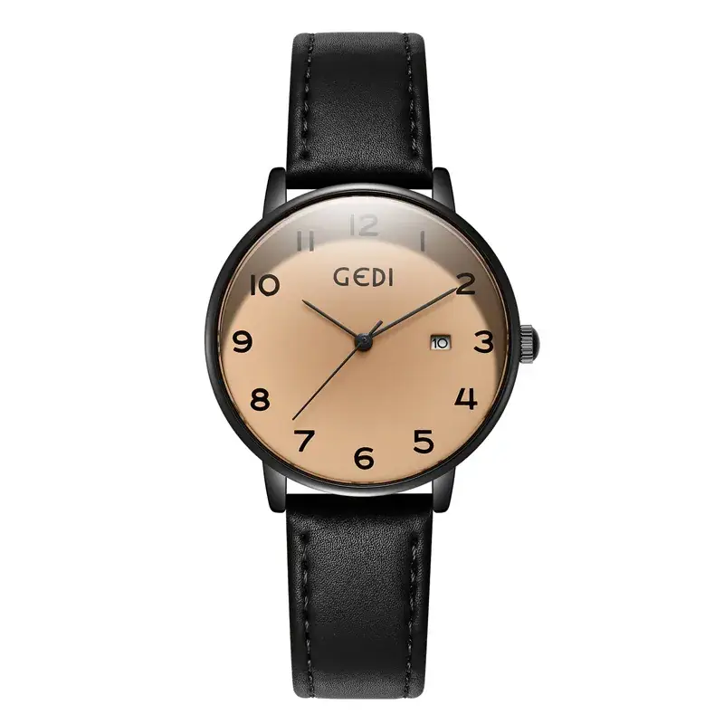 Goldie Vintage Leather Watch for Women - Image 6