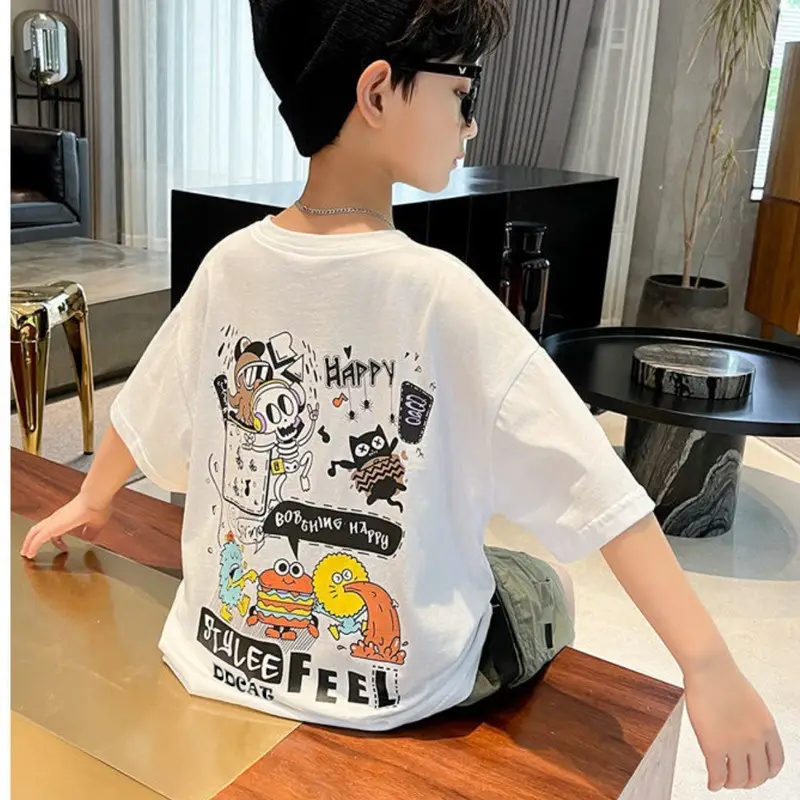 Conspiracy Theory Cotton T-Shirt for Boys Girls Medium Large — feature 32