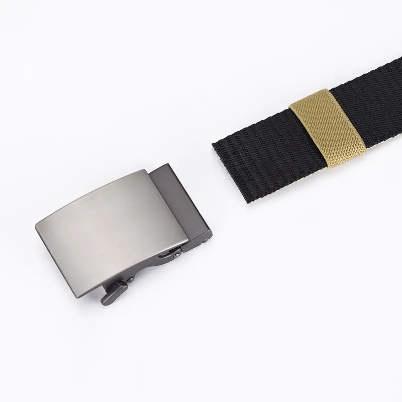 Double-Sided Faux Nylon Belt for Men European American Casual Waist-Cinching - Image 7