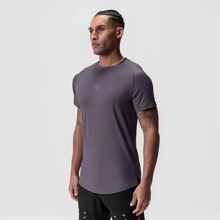 Men Black Slim Fit T-Shirt with Logo — feature 12