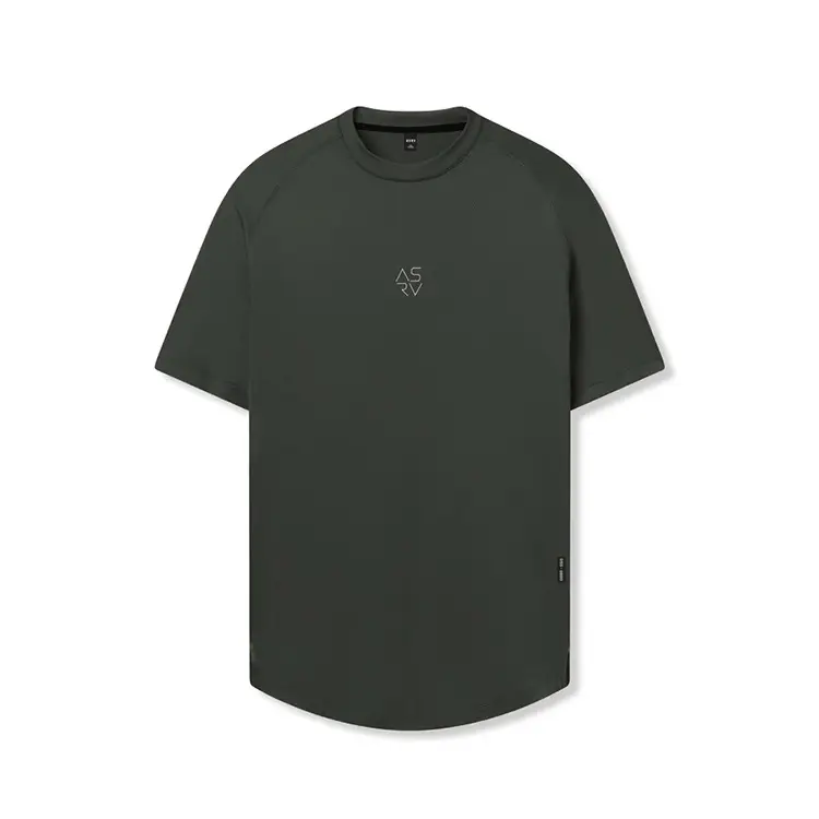 Men Black Slim Fit T-Shirt with Logo — feature 20