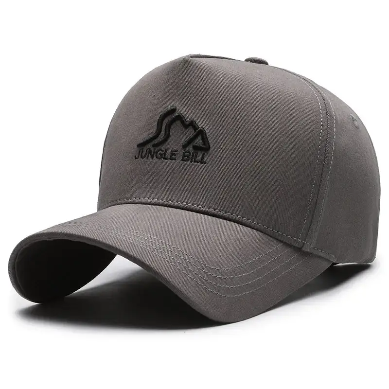Jungle Bill Beige Baseball Cap with Embroidered Logo - Image 2